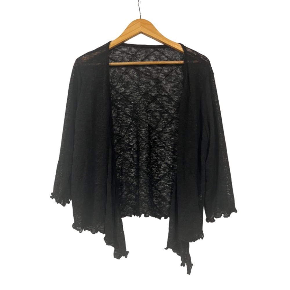 Black Women's Closureless Sweater